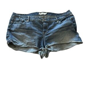 Torrid Dark Blue Jean Shorts